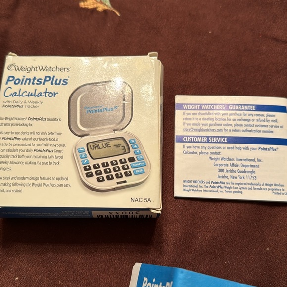 🔥🔥hOSt PIC 🔥🔥Weight Watchers Calculator. NWT - Picture 5 of 5
